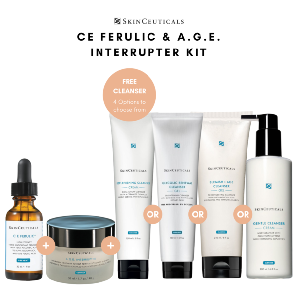 SkinCeuticals CE Ferulic & A.G.E. Interrupter Kit