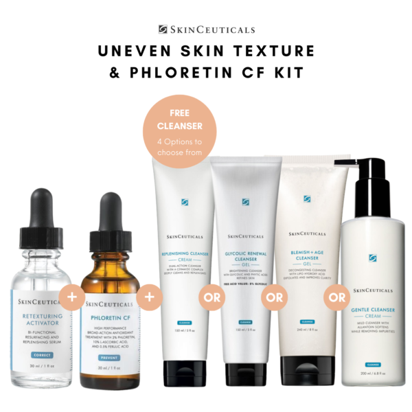SkinCeuticals Uneven Skin Texture & Phloretin CF Kit