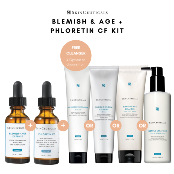 Skinceuticals Blemish + Age & Phloretin CF Kit Skin Spot